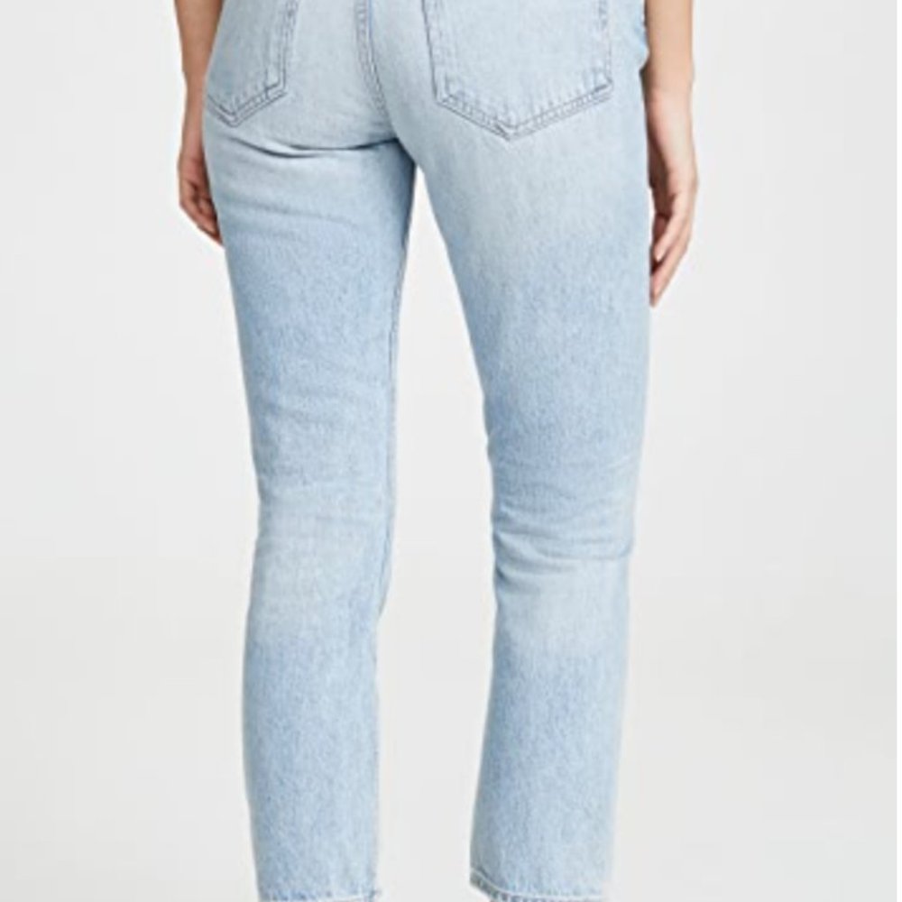 AGOLDE Riley High Rise Straight Crop Jeans - Picture 3 of 4